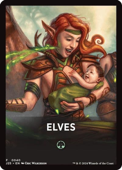 Elves Theme Card Foundations Jumpstart Magic card