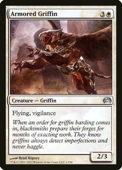 Armored Griffin Planechase 2012 Magic card