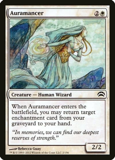 Auramancer Planechase 2012 Magic card