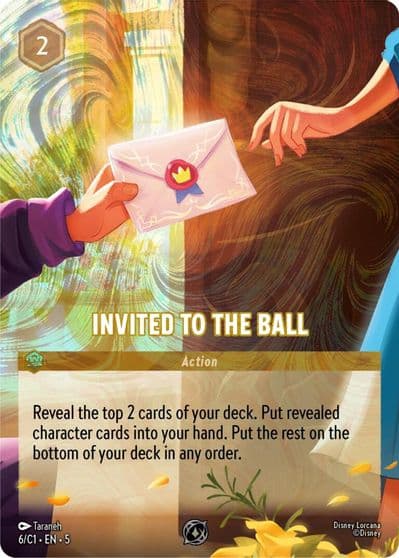 Invited to the Ball Disney Lorcana Promo Cards Lorcana card