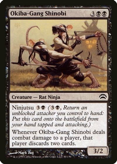 Okiba Gang Shinobi Planechase 2012 Magic card