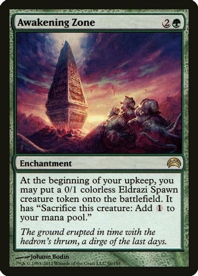 Awakening Zone Planechase 2012 Magic card