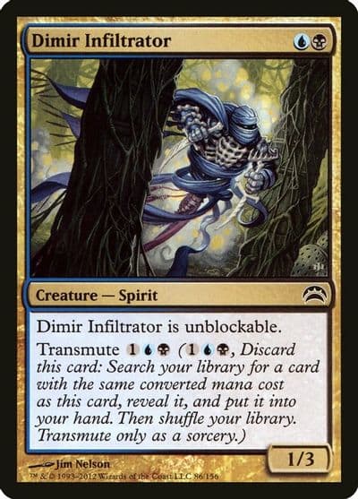 Dimir Infiltrator Planechase 2012 Magic card