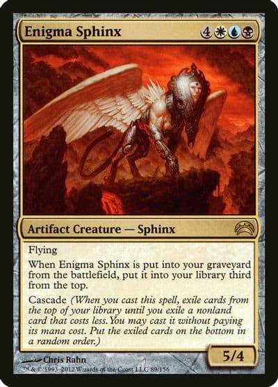 Enigma Sphinx Planechase 2012 Magic card