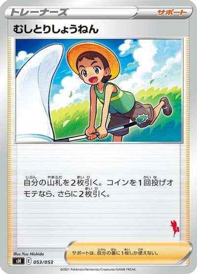 Bug Catcher sH: Sword & Shield Family Pokemon Card Game Pokemon card