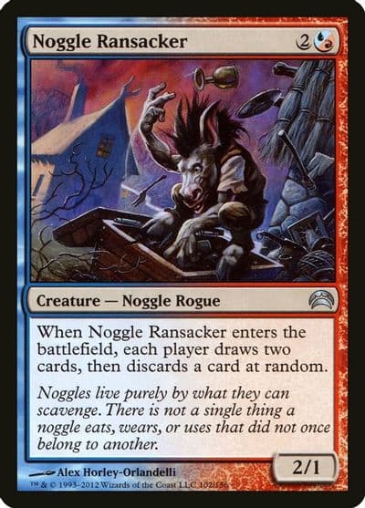 Noggle Ransacker Planechase 2012 Magic card