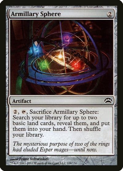 Armillary Sphere Planechase 2012 Magic card