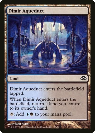 Dimir Aqueduct Planechase 2012 Magic card
