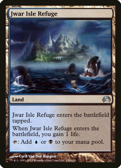 Jwar Isle Refuge Planechase 2012 Magic card