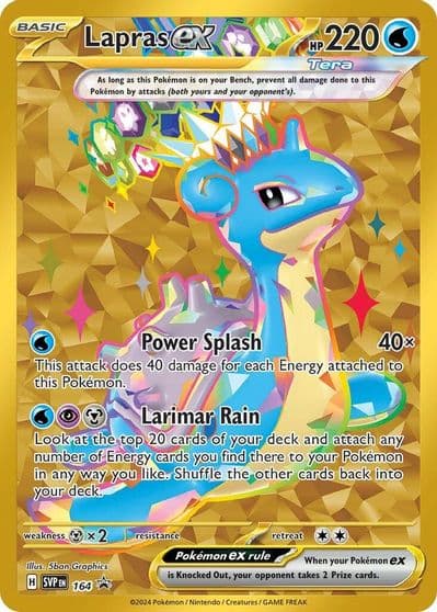 Lapras ex - 164 SV: Scarlet & Violet Promo Cards Pokemon card