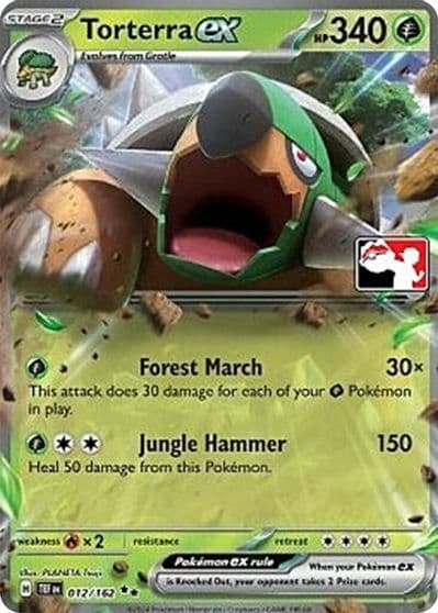 Torterra ex Prize Pack Series Cards Pokemon card