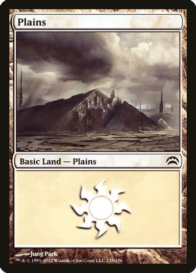 Plains 135 Planechase 2012 Magic card