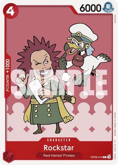 Rockstar Emperors in the New World One Piece card
