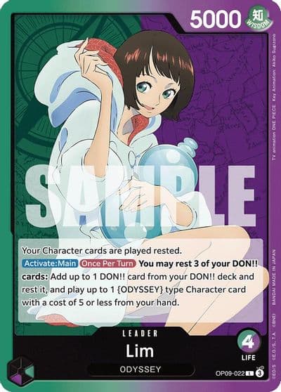 Lim 022 Emperors in the New World One Piece card