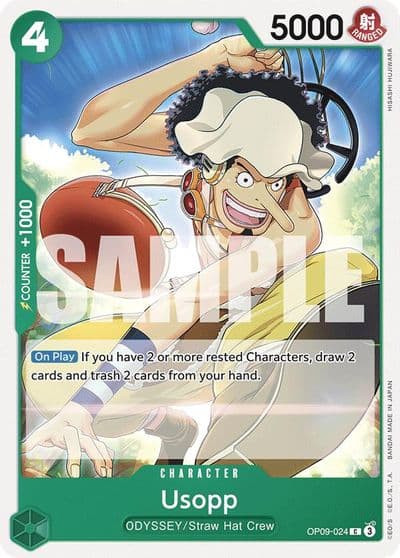 Usopp 024 Emperors in the New World One Piece card
