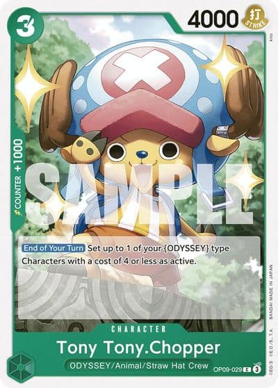 Tony TonyChopper Emperors in the New World One Piece card