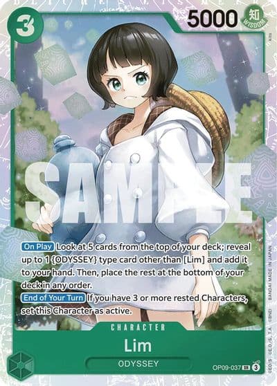 Lim 037 Emperors in the New World One Piece card