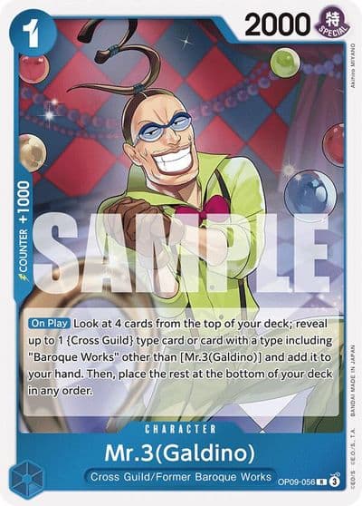 Mr3Galdino Emperors in the New World One Piece card