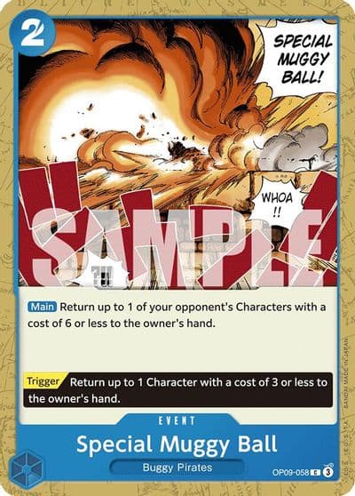 Special Muggy Ball Emperors in the New World One Piece card