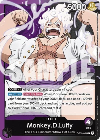 MonkeyDLuffy 061 Emperors in the New World One Piece card