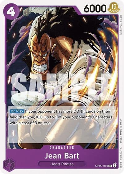 Jean Bart Emperors in the New World One Piece card