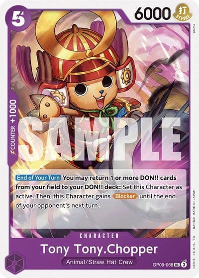 Tony TonyChopper 068 Emperors in the New World One Piece card