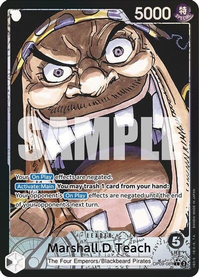 MarshallDTeach 081 Parallel Emperors in the New World One Piece card