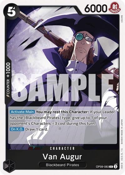Van Augur Emperors in the New World One Piece card