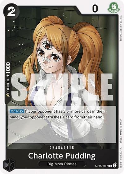 Charlotte Pudding Emperors in the New World One Piece card
