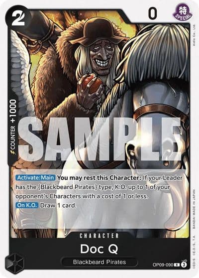 Doc Q Emperors in the New World One Piece card
