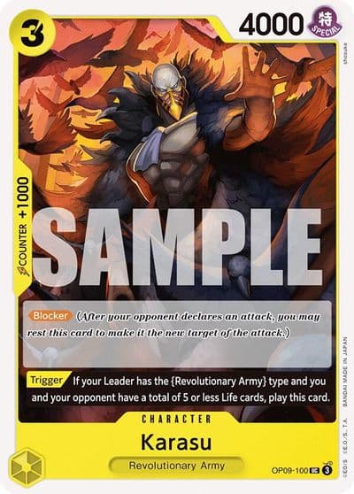 Karasu Emperors in the New World One Piece card