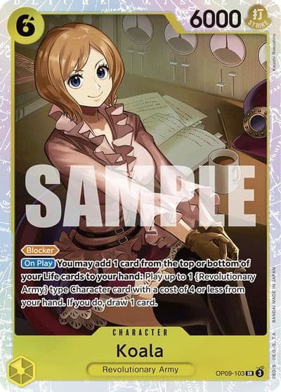 Koala Emperors in the New World One Piece card