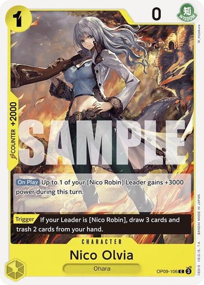 Nico Olvia Emperors in the New World One Piece card