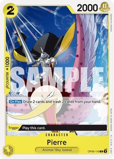 Pierre Emperors in the New World One Piece card