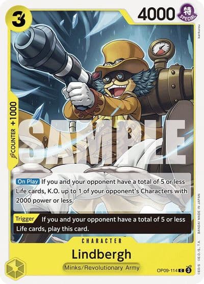 Lindbergh Emperors in the New World One Piece card