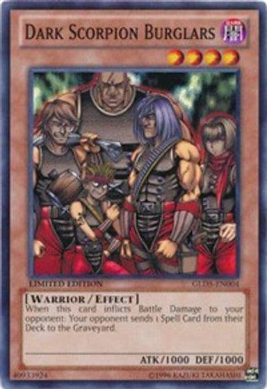 Dark Scorpion Burglars Gold Series: Haunted Mine Yu-Gi-Oh! card