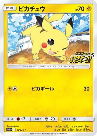 Pikachu S-P: Sword & Shield Promos Pokemon card