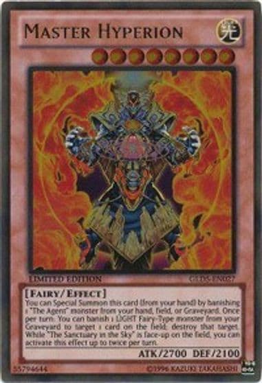 Master Hyperion Gold Series: Haunted Mine Yu-Gi-Oh! card