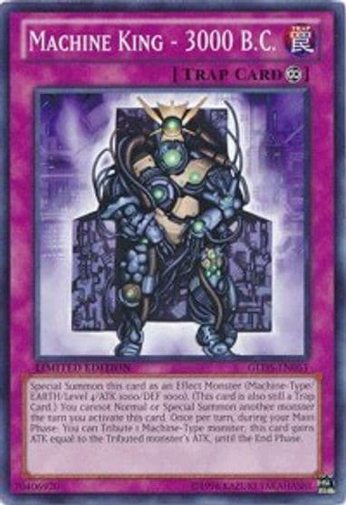 Machine King 3000 BC Gold Series: Haunted Mine Yu-Gi-Oh! card