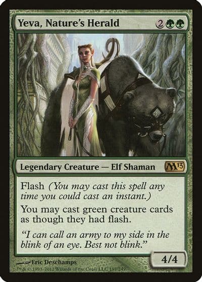 Yeva Natures Herald Magic 2013 (M13) Magic card