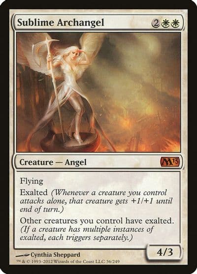 Sublime Archangel Magic 2013 (M13) Magic card