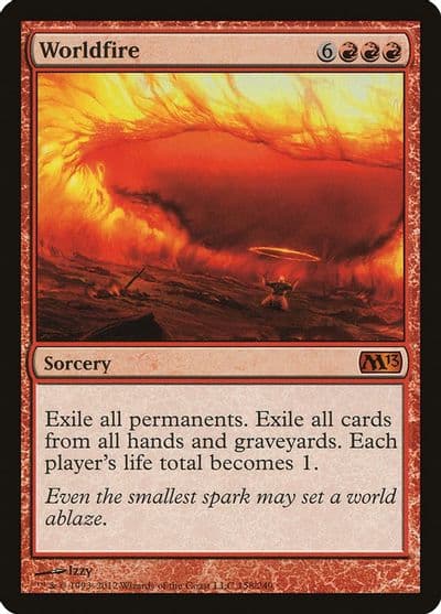 Worldfire Magic 2013 (M13) Magic card