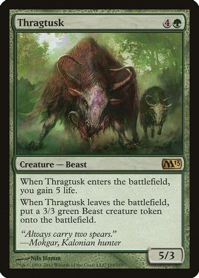 Thragtusk Magic 2013 (M13) Magic card