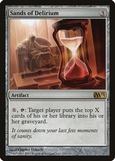 Sands of Delirium Magic 2013 (M13) Magic card