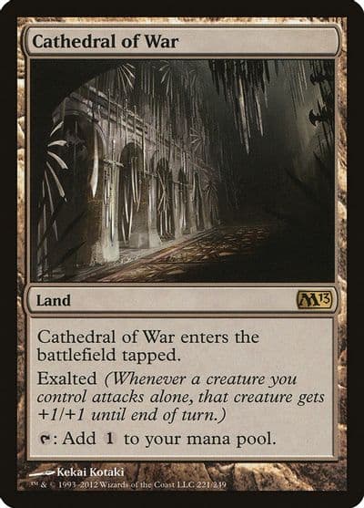 Cathedral of War Magic 2013 (M13) Magic card