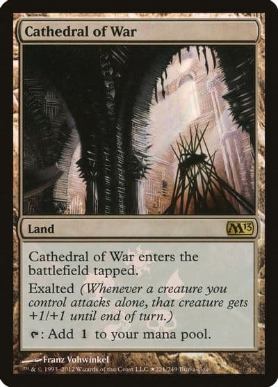 Cathedral of War Buy-A-Box Promos Magic card