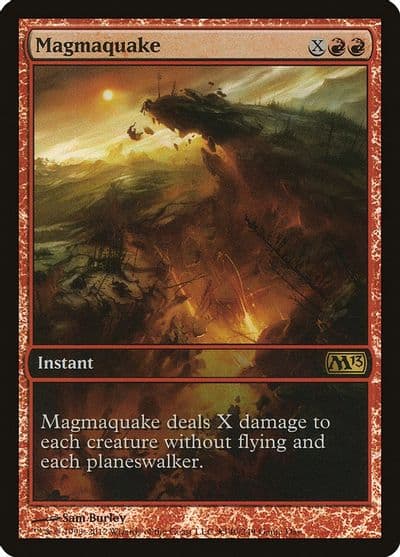 Magmaquake Game Day & Store Championship Promos Magic card