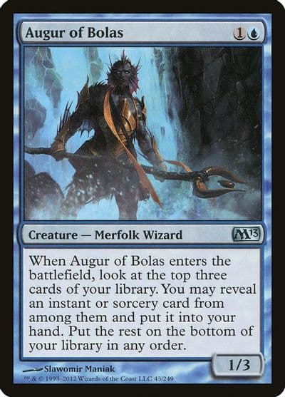 Augur of Bolas Magic 2013 (M13) Magic card