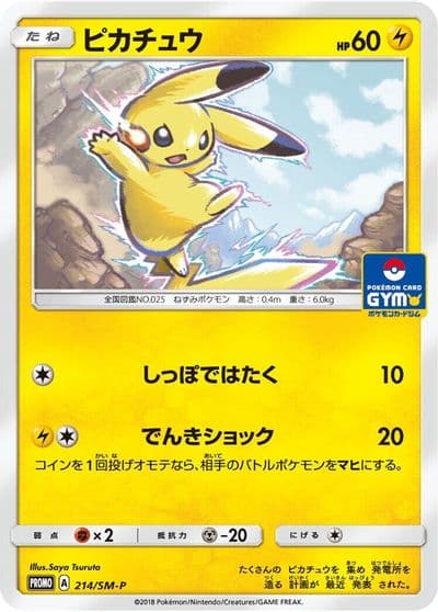 Pikachu SM-P: Sun & Moon Promos Pokemon card