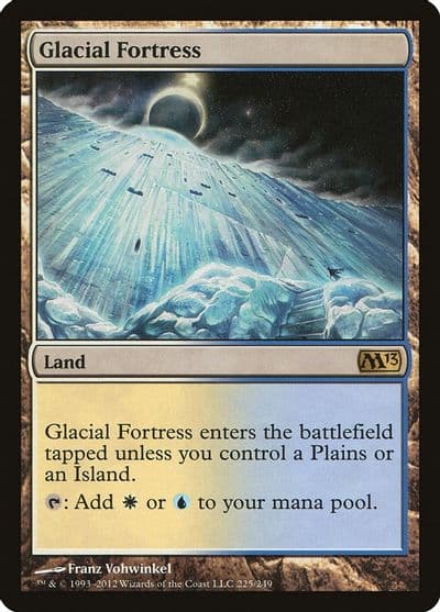 Glacial Fortress Magic 2013 (M13) Magic card